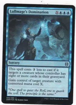 MTG: Zendikar Rising: Foil: Lullmage's Domination - Image 1