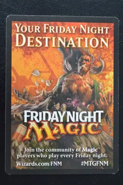 Magic The Gathering MTG KIORA, THE CRASHING WAVE EMBLEM Born of the Gods LP - Image 2