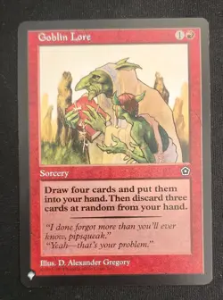 MTG Goblin Lore - The List Reprints - Uncommon - Near Mint - Image 1