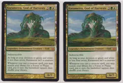 Magic: The Gathering Karametra, God of Harvests x2 Born of the Gods Regular - Image 1