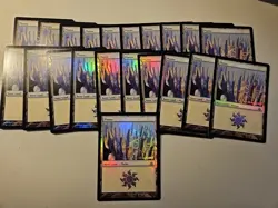 Magic the Gathering Dragon's Maze Foil Prerelease Promo Plains X21 - Near Mint - Image 1