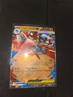 Mega Lucario ex - 077/132 Mega Evolution Pokemon - Image 1