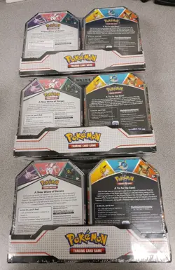 V Heroes 3x 2-Pack Tin Bundle Set Eevee Evolutions (Target 2023) Pokemon TCG - Image 5
