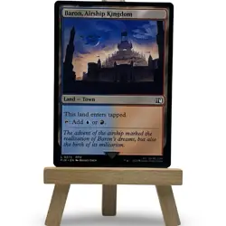 MTG Baron, Airship Kingdom L0273 Land Town Final Fantasy IV - Image 1