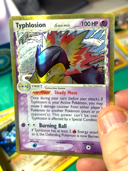 Typhlosion Delta Species Reverse Holo 12/101 MP-HP Pokemon - Check Pictures - Image 3