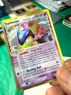Typhlosion Delta Species Reverse Holo 12/101 MP-HP Pokemon - Check Pictures - Image 4