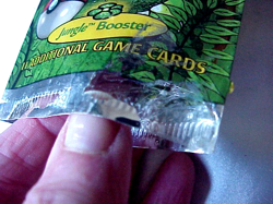 1999 Pokemon TCG Jungle Booster Card Wrapper 1st Edition EMPTY PACKAGE (Scyther) - Image 3