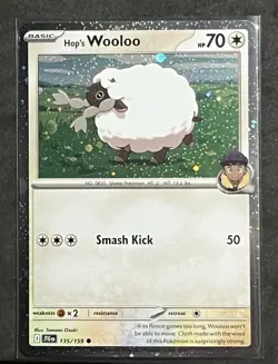 Hop's Wooloo 135/159 S&V Journey Together Cosmos Holo Promo Pokemon TCG NM - Image 1