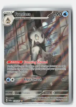 FROSLASS 174/167 ILLUSTRATION RARE TWILIGHT MASQUERADE POKEMON NM - Image 1