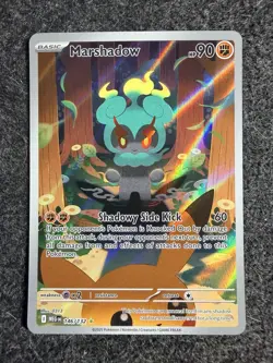 Pokemon TCG Marshadow Illustration Rare ME01: Mega Evolution 146/132 Near Mint - Image 1