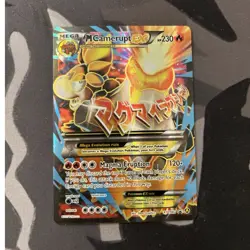 Pokemon M Camerupt EX Mega Promo Alternate Art Holo XY198A 230 HP - Image 1