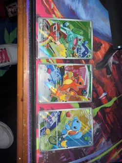 Pokemon TCG First Partner Illustration - Series 1 - Kanto Gen 1 Set NM-PF - Image 1