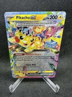 Pikachu Ex 057/217 Double Rare Holo Ascended Heroes Pokemon TCG 2026 - Image 1