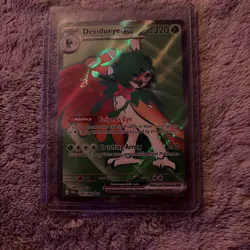 Pokemon TCG Decidueye Ex 100/088 Perfect Order - Image 1