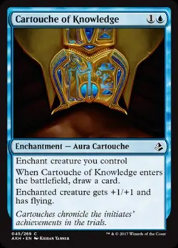 Cartouche of Knowledge - Near Mint MTG Amonkhet - Image 1