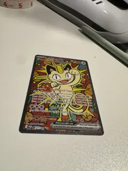 Meowth Ex Perfect Order 121/088 SIR Pokemon TCG English NM - Image 5