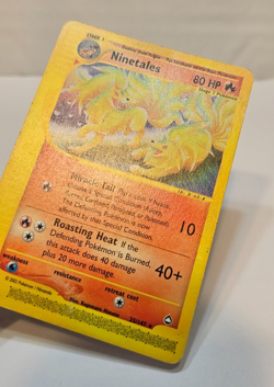 Ninetales 25/147 Rare Aquapolis Pokemon 1680 - Image 3