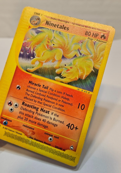 Ninetales 25/147 Rare Aquapolis Pokemon 1680 - Image 4