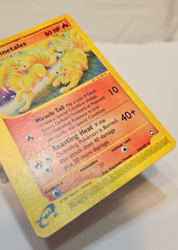 Ninetales 25/147 Rare Aquapolis Pokemon 1680 - Image 5