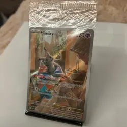Pokemon Mimikyu SVP 075 Illustration Rare Holo Black Star Promo Sealed - Image 2