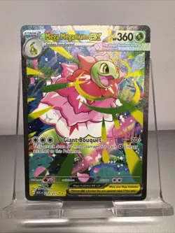 Mega Meganium ex 272/217 Pokemon Ascended Heroes Special Illustration Rare Holo - Image 1