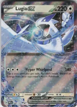 Lugia ex 082/131 Double Rare Prismatic Evolutions Pokemon - NM+ - Image 1