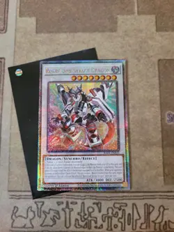 YUGIOH BORRELOAD SAVAGE DRAGON RA01-EN033 QUARTER CENTURY SECRET 1ST ED NM - Image 2