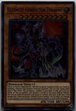 Ultimate Conductor Tyranno Ultra Rare Structure Deck: Dinosmasher's Fury SR04-EN - Image 1
