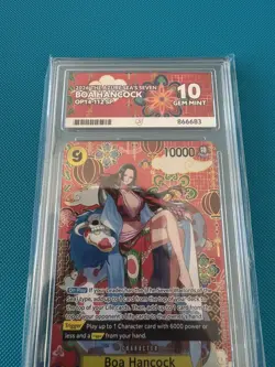 One Piece-OP14-112 - Boa Hancock SP Alt Art - ACE 10 (perfect subgrades) MINT - Image 2