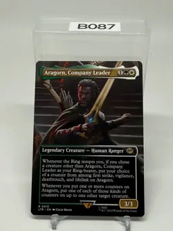 The Lord Of The Rings #410 / Aragorn, Company leader/ MTG - Image 1