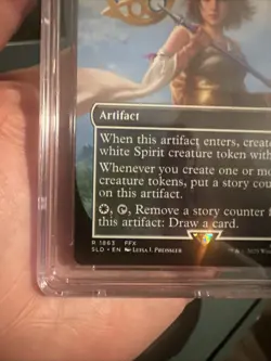 MTG x FINAL FANTASY SECRET LAIR - YUNA'S SENDING STAFF #1863 CGC 10 - Image 5