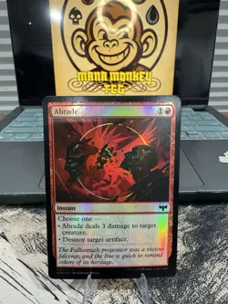 Abrade Foil Innistrad: Crimson Vow Near Mint MTG US Seller - Image 1