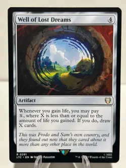 Well of Lost Dreams 291 R Commander: The Lord of the Rings NM MTG - Image 1