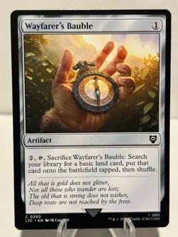 Wayfarer's Bauble 290 C Commander: The Lord of the Rings NM MTG - Image 1