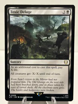 Toxic Deluge 209 R Commander: The Lord of the Rings NM MTG - Image 1