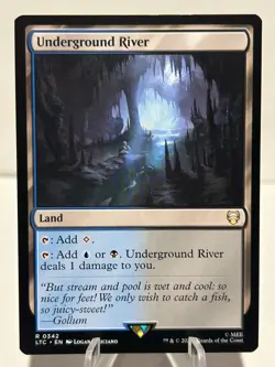 Underground River 342 R Commander: The Lord of the Rings NM MTG - Image 1
