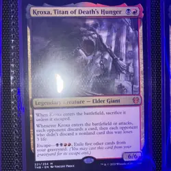 MTG Kroxa, Titan of Death's Hunger - Theros Beyond Death NM /Mint - Image 1