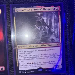 MTG Kroxa, Titan of Death's Hunger - Theros Beyond Death NM /Mint - Image 3