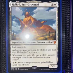 1x Heliod, Sun-Crowned NM-Mint, English Theros Beyond Death MTG Magic - Image 1