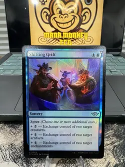 Shifting Grift Foil Outlaws of Thunder Junction Near Mint MTG US Seller - Image 1