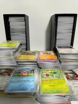 Pokemon Cards Bulk Lot 1000 Unique Cards - Commons and Uncommons No Energies! - Image 1