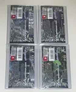 POKEMON SEALED SUN & MOON LOST THUNDER BOOSTER PACKS ART WORK SET (4) UNOPENED - Image 2