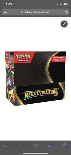 Pokemon Center Mega Evolution - Enhanced Booster Box PreSale - Image 2