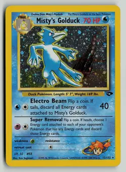 Misty's Golduck - Gym Challenge (G2) 12/132 Pokemon - Image 1
