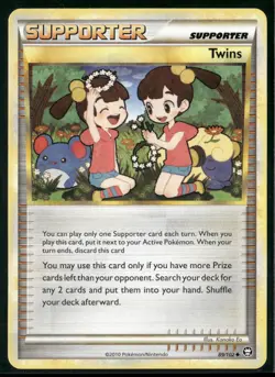 Pokemon * Twins #89/102 Uncommon * Triumphant * Lightly played - Image 1