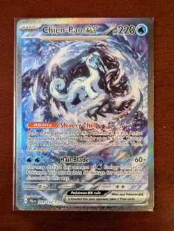 Chien-Pao ex SIR 261/193 SV02: Paldea Evolved Pokemon TCG (MINT) - Image 1