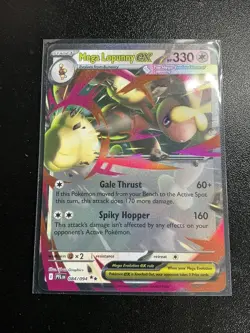 Pokemon TCG Mega Lopunny ex 084/094 Phantasmal Flames - Image 1