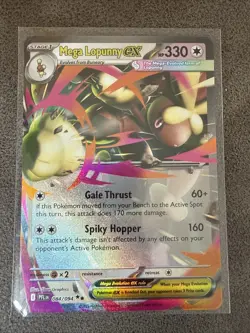 Mega Lopunny EX 084/094 - Double Rare - Phantasmal Flames - Pokemon TCG - Image 1