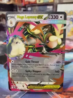 Pokemon TCG Mega Lopunny ex 084/094 Double Rare Phantasmal Flames - Image 1