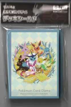 Eevees 64 CT Sleeves Japanese Pokemon Official Deck Shield Eeveelutions GK1- NEW - Image 4